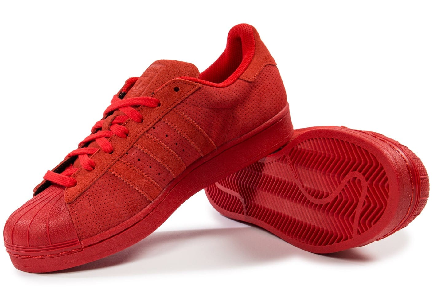 chaussures adidas superstar rouge